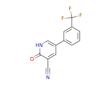 2-OXO-5-[3-(TRIFLUOROMETHYL)PHENYL]-1,2-DIHYDRO-3-PYRIDINECARBONITRILE