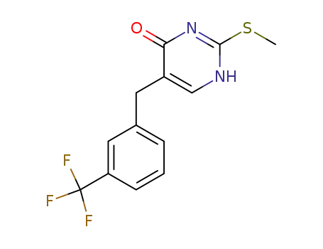 5-(3-trifluoromethylbenzyl)-2-methylthio-4-pyrimidone