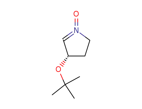 Molecular Structure of 167971-82-6 ((4S)-4-tert-butoxy-3,4-dihydro-2H-pyrrole 1-oxide)
