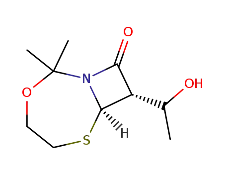 2,2-dimethyl-trans-8-(α-hydroxyethyl)-9-oxo-3-oxa-6-thia-1-azabicyclo<5.2.0<sup>1,7</sup>>nonane
