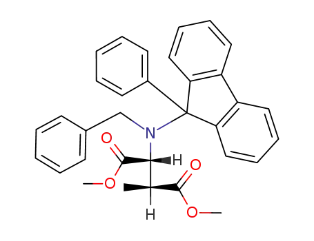 Dimethyl D-(3S)-N-(9-phenylfluoren-9-yl)-N-benzyl-3-methylaspartate