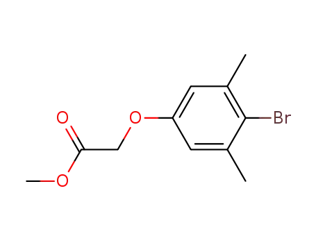 (4-bromo-3,5-dimethylphenoxy)acetic acid methyl ester
