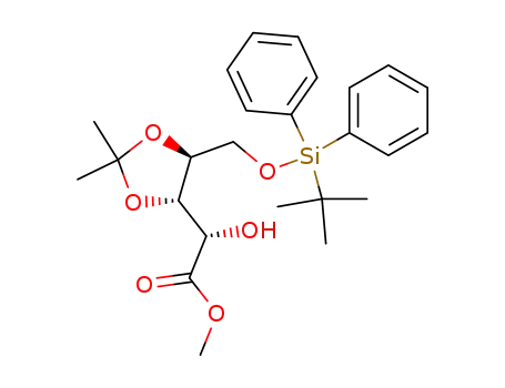 Methyl 5-O-tert-butyldiphenylsilyl-3,4-O-isopropylidene-L-xylonate