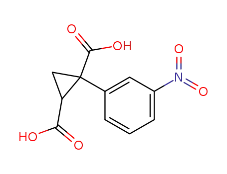 1,2-Cyclopropanedicarboxylic acid, 1-(3-nitrophenyl)-