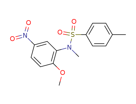 N-(2-methoxy-5-nitro-phenyl)-N,4-dimethyl-benzenesulfonamide cas  19871-31-9