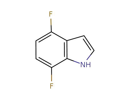 Molecular Structure of 247564-55-2 (4,7-DIFLUOROINDOLE)