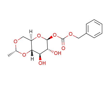 1-0-(Phenylmethylcarbonate)-4,6-O-Ethylidene-Beta-D-Glucopyranoside