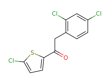 Ethanone, 1-(5-chloro-2-thienyl)-2-(2,4-dichlorophenyl)-