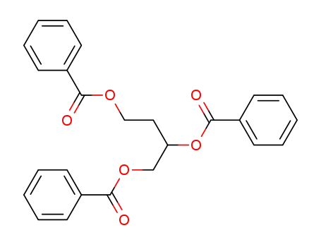 Molecular Structure of 129956-98-5 ((+/-)-1,2,4-tris(benzoyloxy)butane)