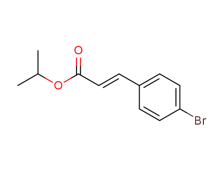 2-프로펜산, 3-(4-브로모페닐)-, 1-메틸에틸 에스테르, (2E)-