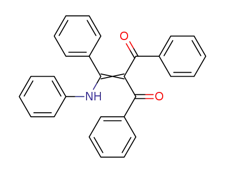 Molecular Structure of 63255-43-6 (1,3-Propanedione, 1,3-diphenyl-2-[phenyl(phenylamino)methylene]-)