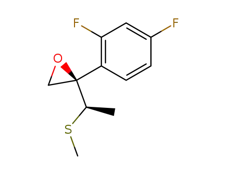 (R)-2-(2,4-Difluoro-phenyl)-2-((R)-1-methylsulfanyl-ethyl)-oxirane