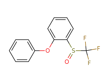 Benzene, 1-phenoxy-2-[(trifluoromethyl)sulfinyl]-