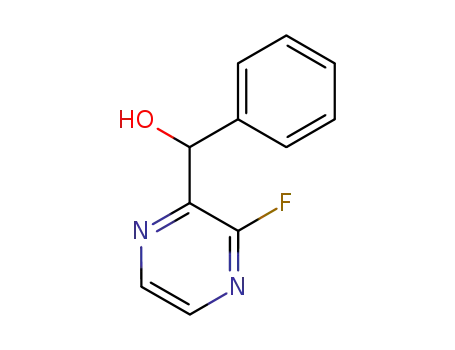 2-fluoro-3-(1-phenylhydroxymethyl)pyrazine