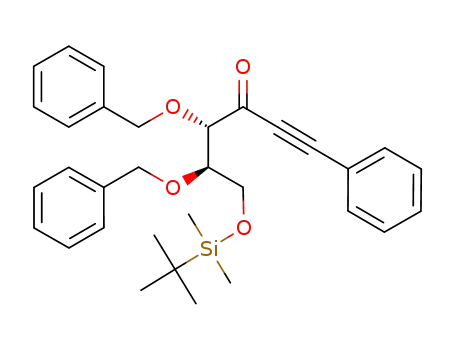 (4S,5R)-4,5-Bis-benzyloxy-6-(tert-butyl-dimethyl-silanyloxy)-1-phenyl-hex-1-yn-3-one