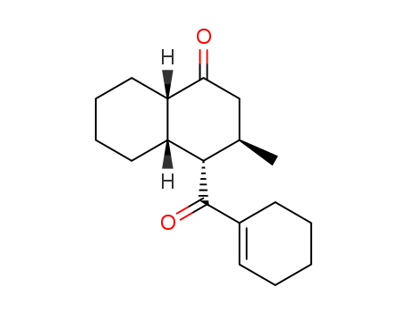 (3α,4β,4aα,8aα)-4-(1-Cyclohexenylcarbonyl)-3-methyl-3,4,4a,5,6,7,8,8a-octahydronaphthalen-1(2H)-one