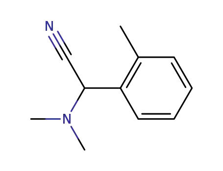 Dimethylamino-o-tolyl-acetonitrile