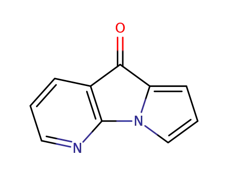 Molecular Structure of 89991-18-4 (5H-Pyrido[3,2-b]pyrrolizin-5-one)