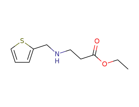 Molecular Structure of 131436-68-5 (Ethyl 3-[(2-thienylmethyl)amino]propanoate)