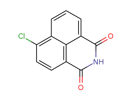 Molecular Structure of 39061-32-0 (4-CHLORONAPHTHALIMIDE)
