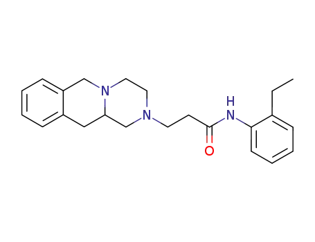 2H-Pyrazino[1,2-b]isoquinoline-2-propanamide,
N-(2-ethylphenyl)-1,3,4,6,11,11a-hexahydro-