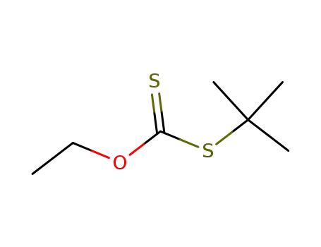 Molecular Structure of 84380-38-1 (S-tert-butyl O-ethyl carbonodithioate)