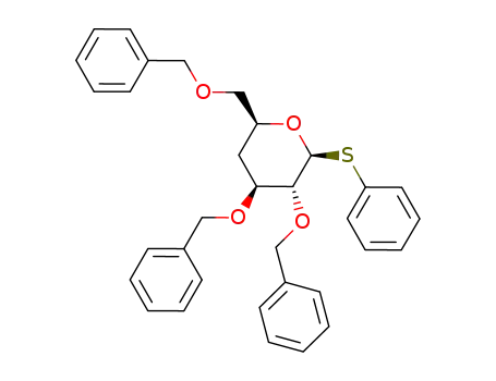 phenyl 2,3,6-tri-O-benzyl-4-deoxy-1-thio-β-D-xylo-hexopyranoside