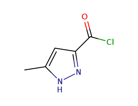5-methyl-1H-pyrazole-3-carbonyl chloride