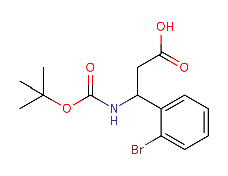 BOC-(R)-3-AMINO-3-(2-BROMO-PHENYL)-PROPIONIC ACID