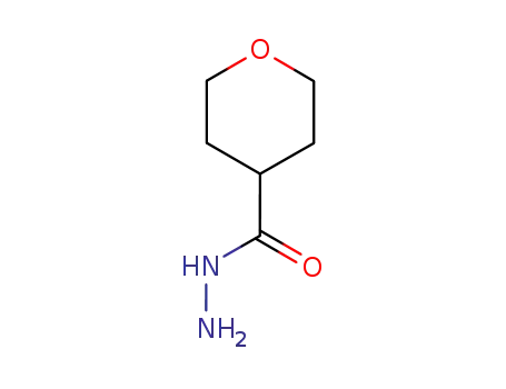 Molecular Structure of 59293-18-4 (2H-Pyran-4-carboxylicacid,tetrahydro-,hydrazide(9CI))