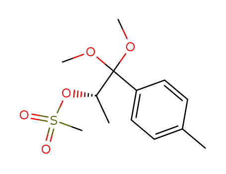 (S)-2-methylsulfonyloxy-1-(4-methylphenyl)-1-propanone dimethyl acetal