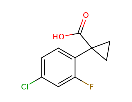 Cyclopropanecarboxylic acid, 1-(4-chloro-2-fluorophenyl)-