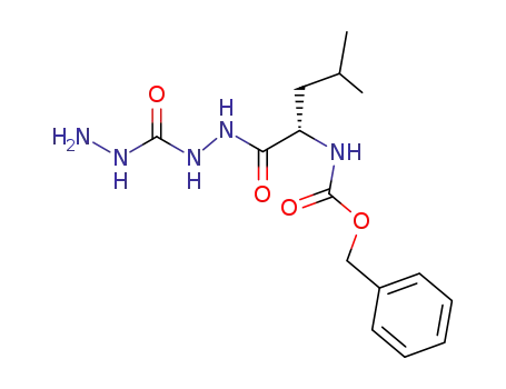 Molecular Structure of 190142-08-6 (L-Leucine, N-[(phenylmethoxy)carbonyl]-,
2-(hydrazinocarbonyl)hydrazide)