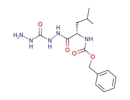 L-Leucine, N-[(phenylmethoxy)carbonyl]-,
2-(hydrazinocarbonyl)hydrazide