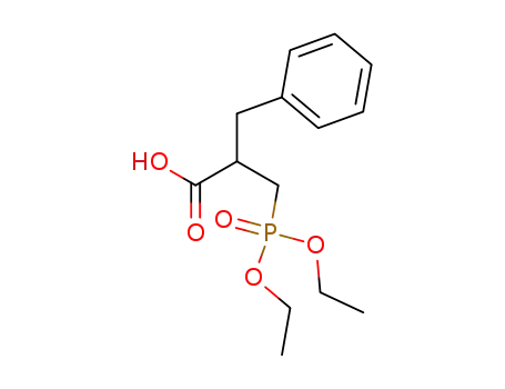 α-[(Diethoxyphosphinyl)methyl]benzenepropanoic acid