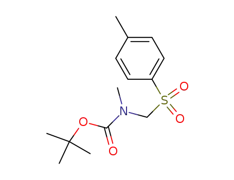 Carbamic acid, methyl[[(4-methylphenyl)sulfonyl]methyl]-,
1,1-dimethylethyl ester