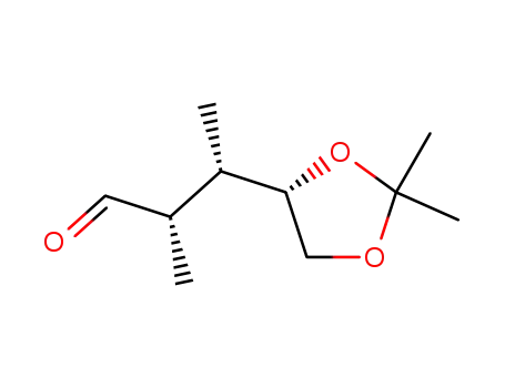 (2S,3S)-3-((S)-2,2-Dimethyl-[1,3]dioxolan-4-yl)-2-methyl-butyraldehyde