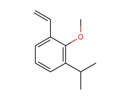 1-isopropyl-2-methoxy-3-vinylbenzene
