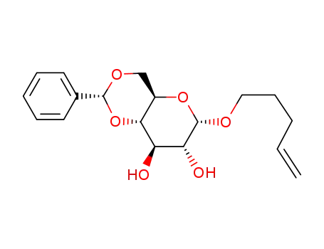 pent-4'-enyl 4,6-O-benzylidene-α-D-glucopyranoside