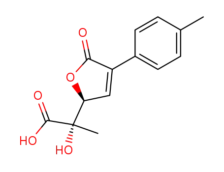 (S)-2-Hydroxy-2-((S)-5-oxo-4-p-tolyl-2,5-dihydro-furan-2-yl)-propionic acid