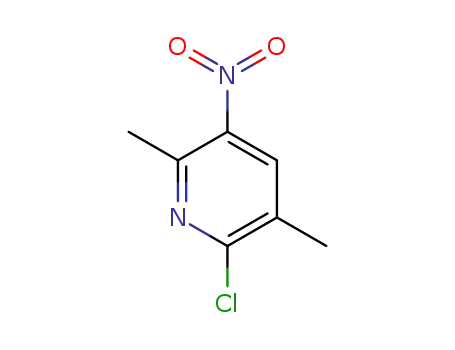 2-chloro-3,6-dimethyl-5-nitropyridine