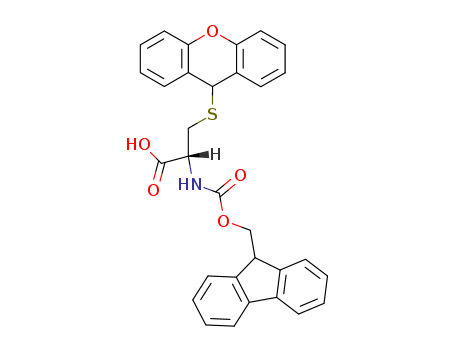 (R)-2-((((9H-Fluoren-9-yl)methoxy)carbonyl)amino)-3-((9H-xanthen-9-yl)thio)propanoic acid
