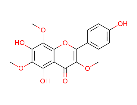 5,7-dihydroxy-2-(4-hydroxyphenyl)-3,6,8-trimethoxy-4H-chromen-4-one