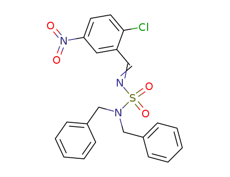Molecular Structure of 108167-36-8 (Sulfamide, [(2-chloro-5-nitrophenyl)methylene]bis(phenylmethyl)-)