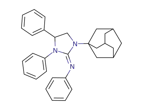 [1-Adamantan-1-yl-3,4-diphenyl-imidazolidin-(2Z)-ylidene]-phenyl-amine