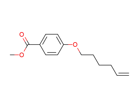 Molecular Structure of 190383-79-0 (methyl 4-(hex-5-en-1-yloxy)benzoate)