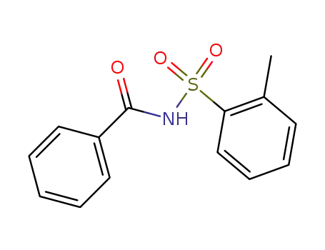 Molecular Structure of 146448-52-4 (N-(o-tolylsulfonyl)benzamide)