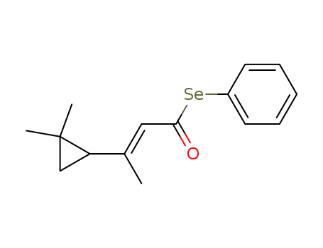 phenyl 3-(2,2-dimethylcyclopropyl)but-2(E)-enyl selenoate