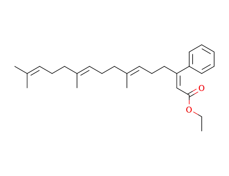 ethyl 3-phenyl-7,11,15-trimethylhexadeca-2Z,6E,10E,14-tetraenoate