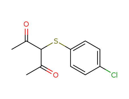 2,4-Pentanedione,3-[(4-chlorophenyl)thio]-